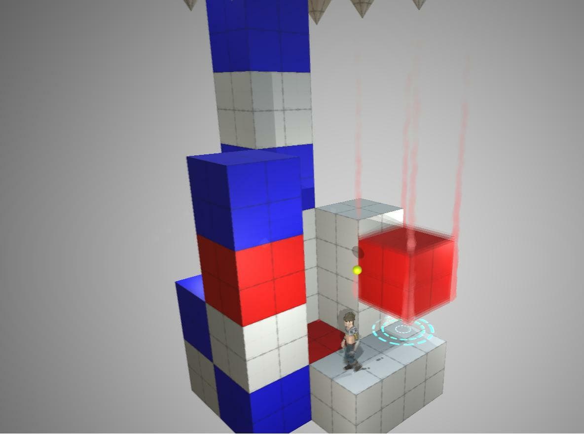 Falling Cube Prototype screenshot 2