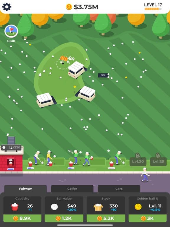 Golf Inc. Tycoon screenshot 2