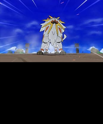 Pokémon Sun with bonus Solgaleo Figure screenshot 4