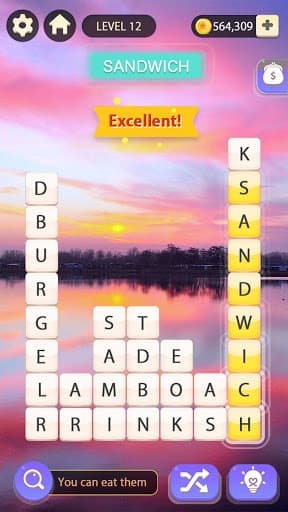 Word Gallery: Free Crossword Brain Puzzle Games screenshot 2