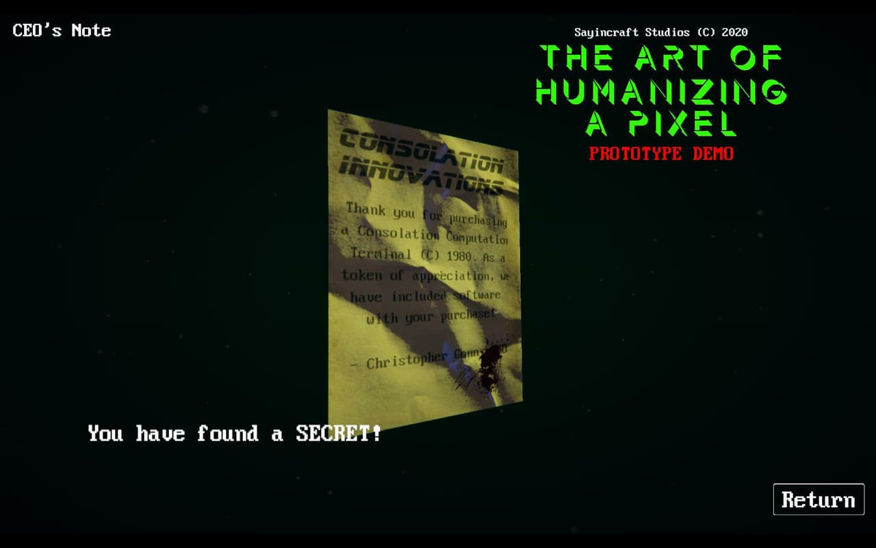 (DEMO) The Art Of Humanizing A Pixel screenshot 4
