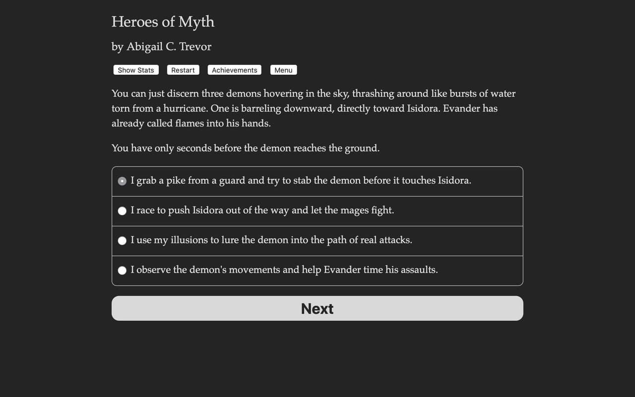 Heroes of Myth screenshot 3