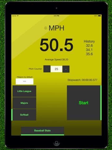Baseball Pitch Speed - Radar Gun screenshot 4