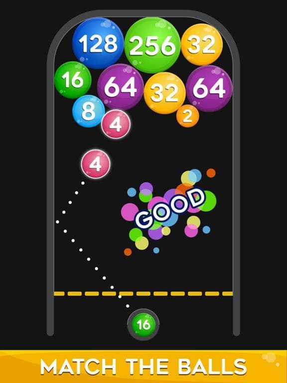 Merge Pop 4096! screenshot 2