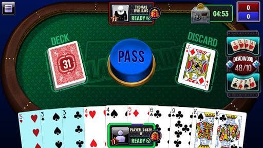 Gin Rummy Online