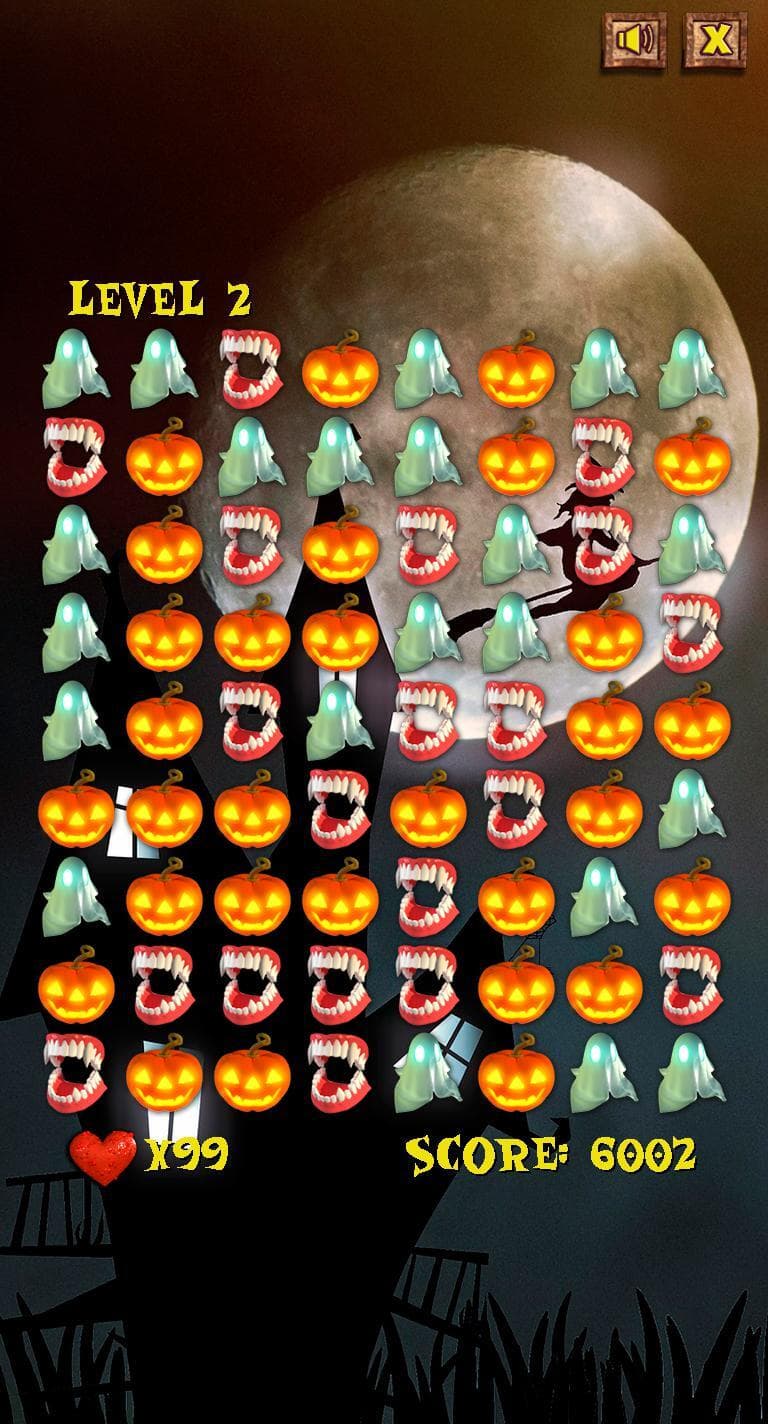 Scary Shapes Matching screenshot 2