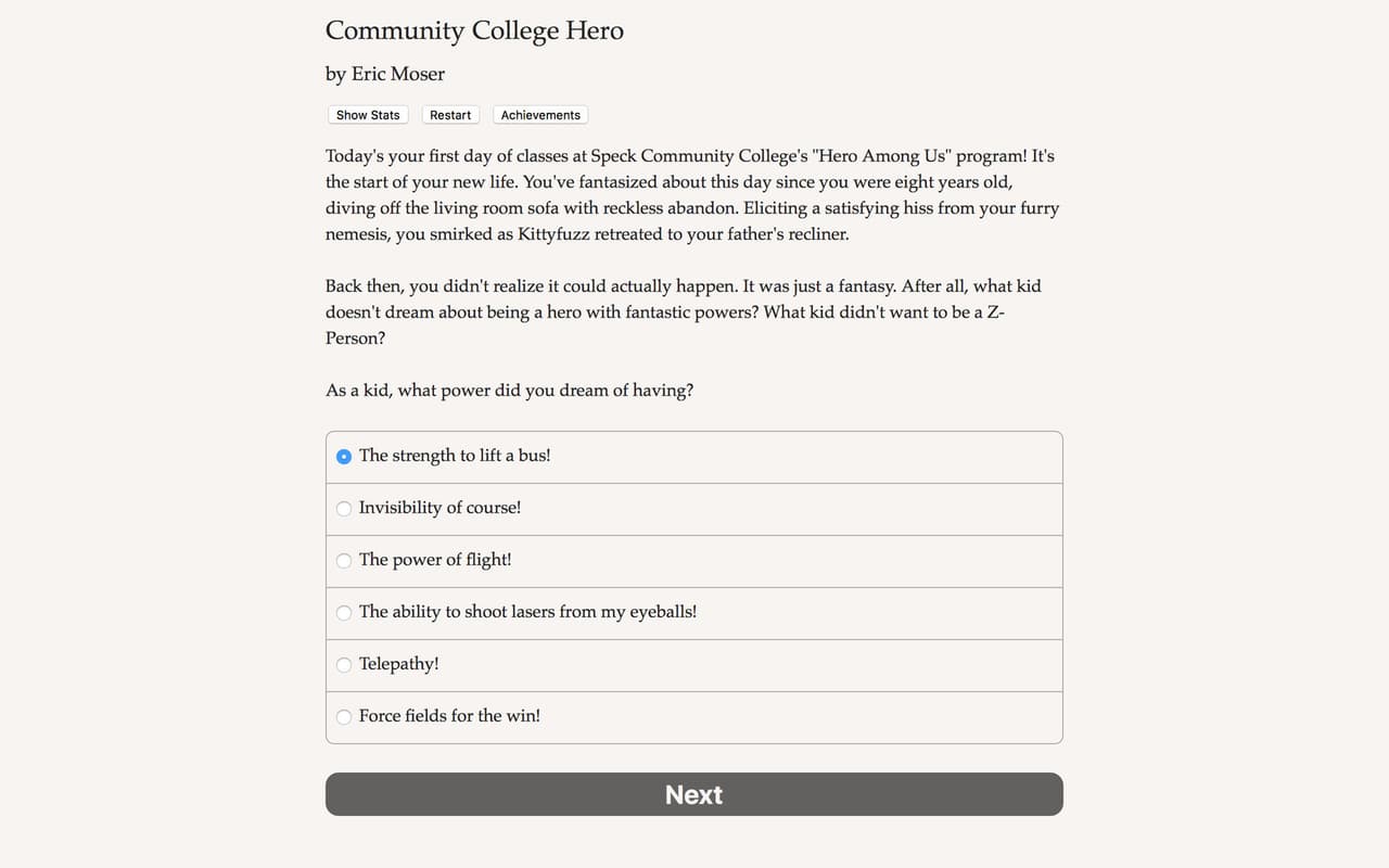 Community College Hero: Trial by Fire screenshot 5