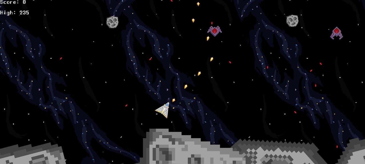 2Dshooter-Space Escape
