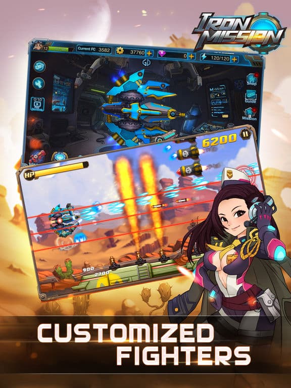 Iron Mission- classic arcade shootem up screenshot 3