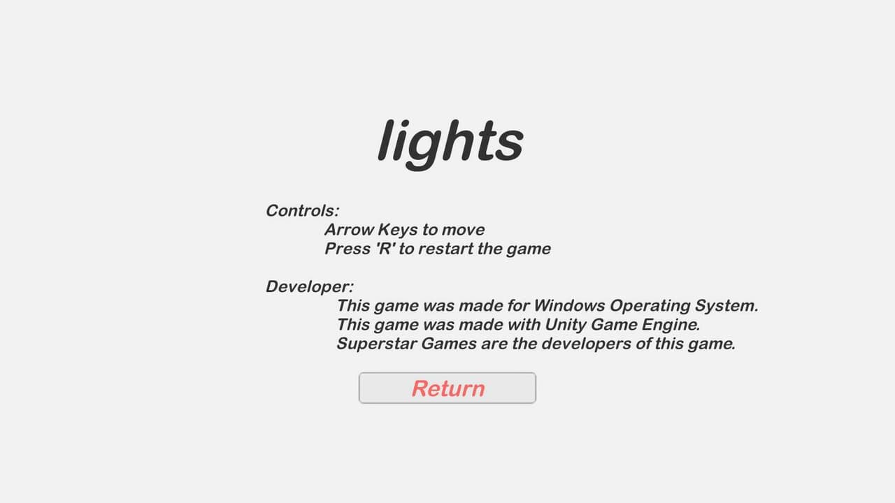 lights (SuperStar Games) screenshot 3