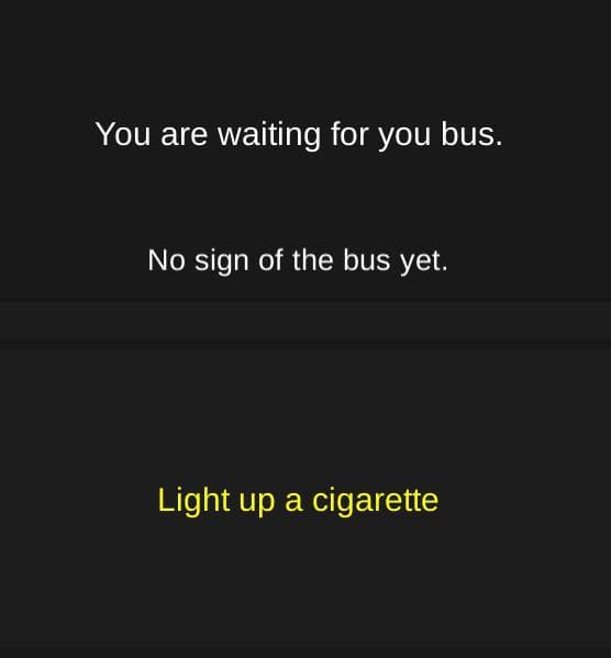 Waiting For The Bus