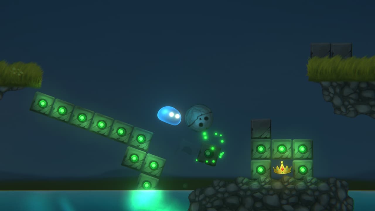 Clumsy Slime and unstable structures screenshot 2
