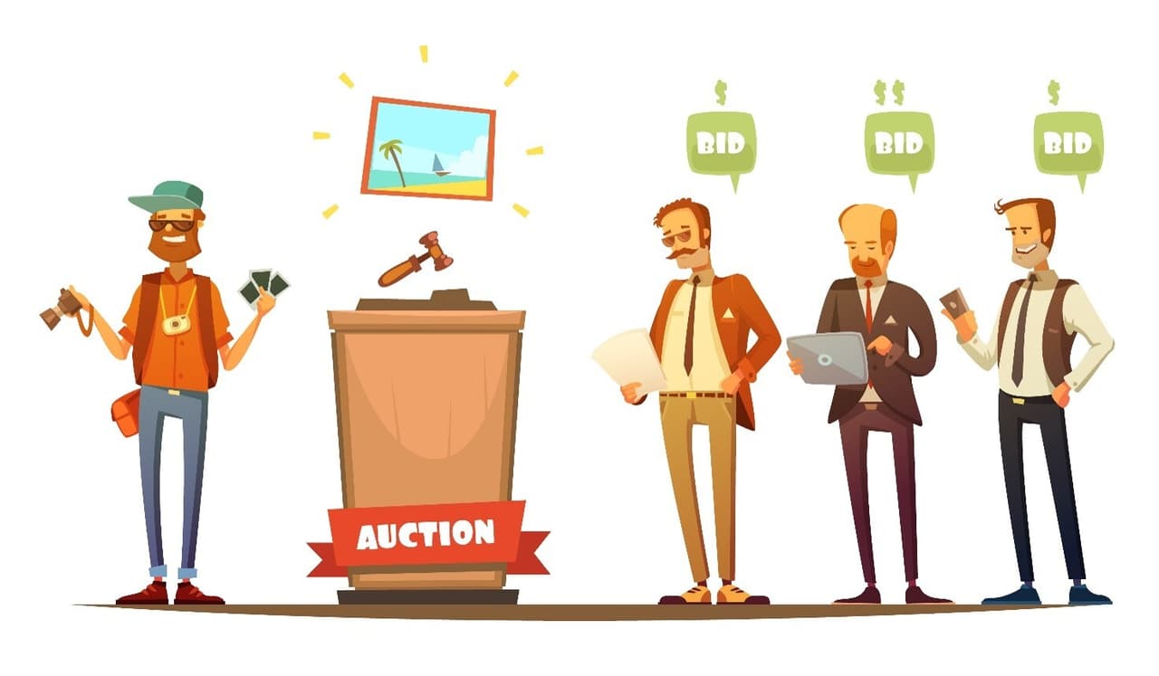 Auction: A spreadsheet game