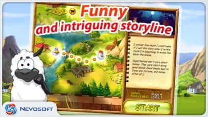 Supercow: funny farm arcade platformer Lite screenshot 3