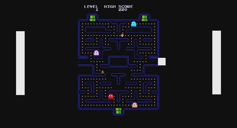 Pac-Man x Mario x PONG screenshot 4