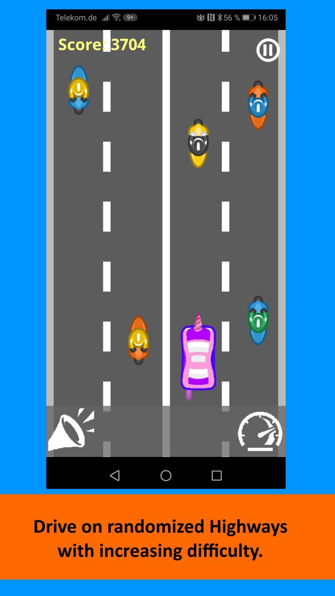 Highway Driver (Bl4ckSh33p-Soft) screenshot 4