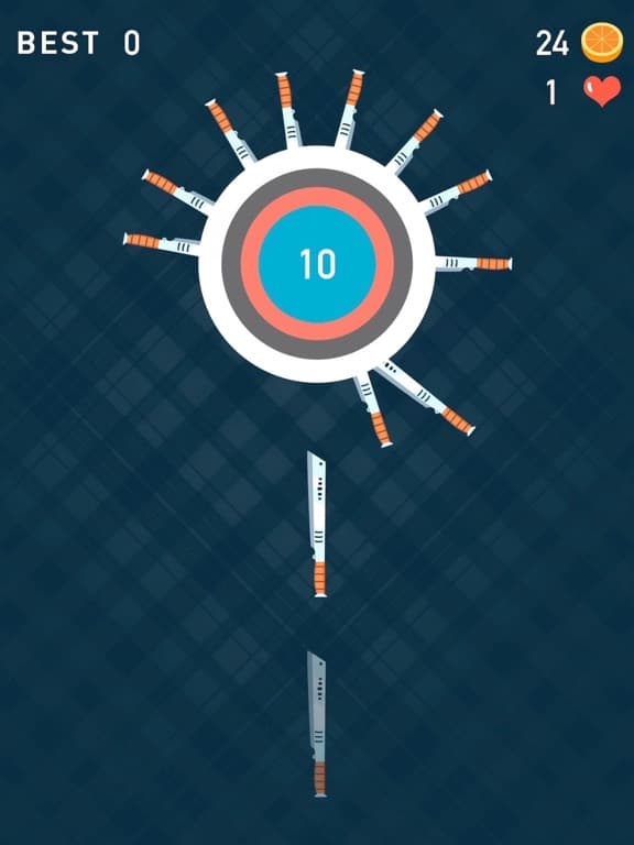 Knife Dash: Hit To Crush Pizza screenshot 5
