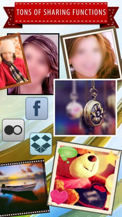 Picture Blur - Hide face, wipe skin, erase pimple from portrait, intensity adjusting. Share on facebook, instagram and Photoshop for likes screenshot 3