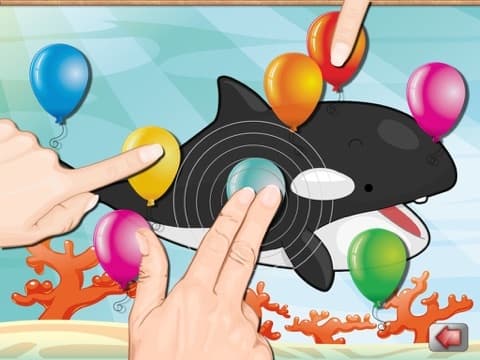 Aquatic Animals - An educational Ocean puzzle for toddlers and kids screenshot 5