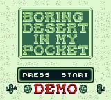 Boring Desert in My Pocket (Demo version)