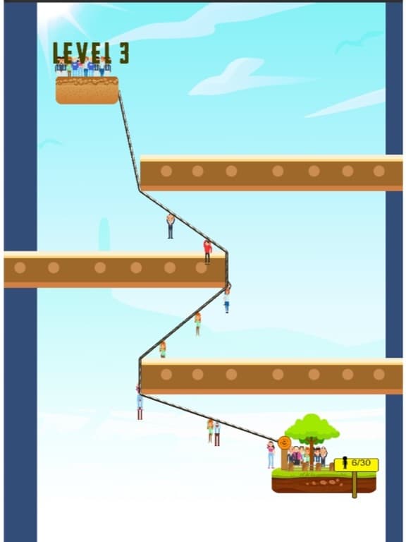 Rope Rescue! Zipline Puzzle