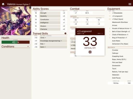 Fight Club PFRPG/3.5 Edition screenshot 3