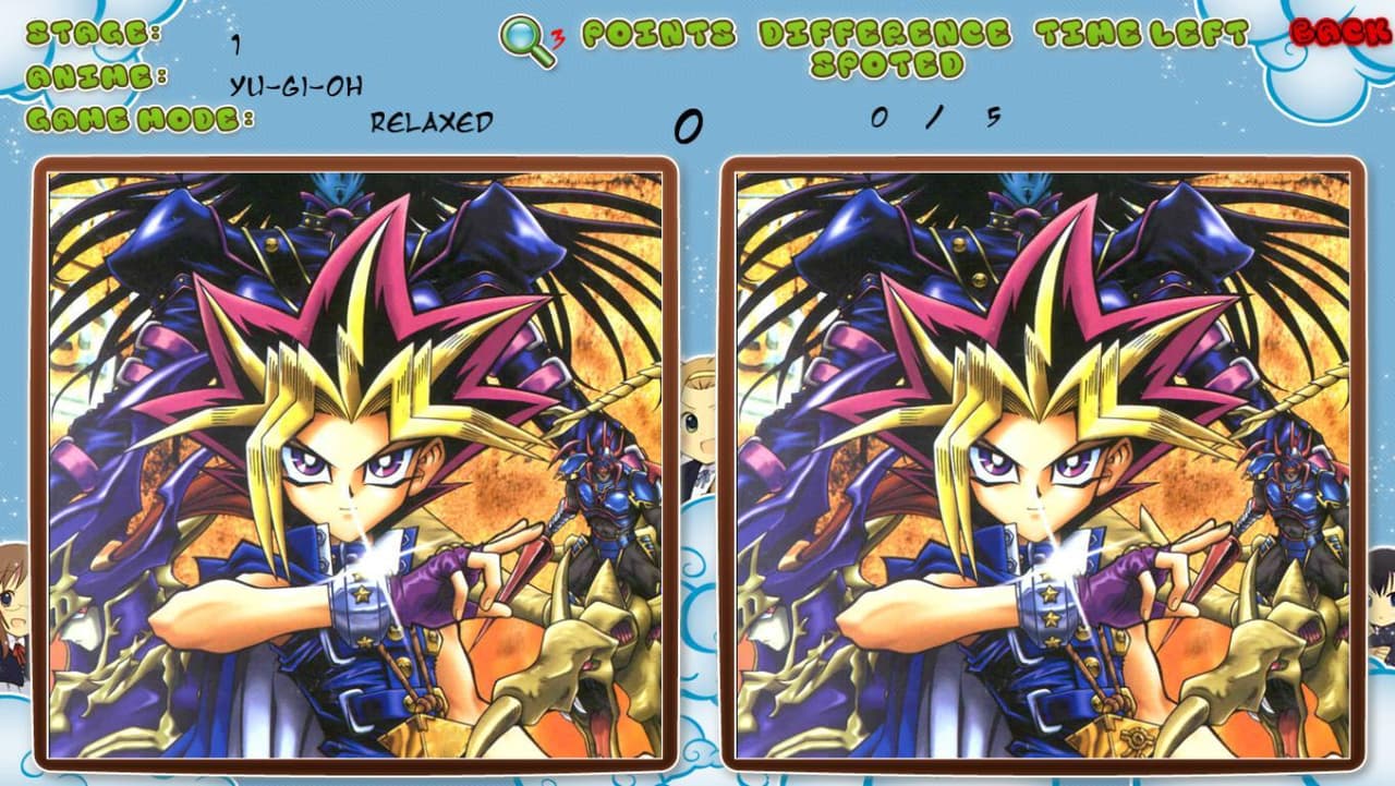 Anime Spot the Difference