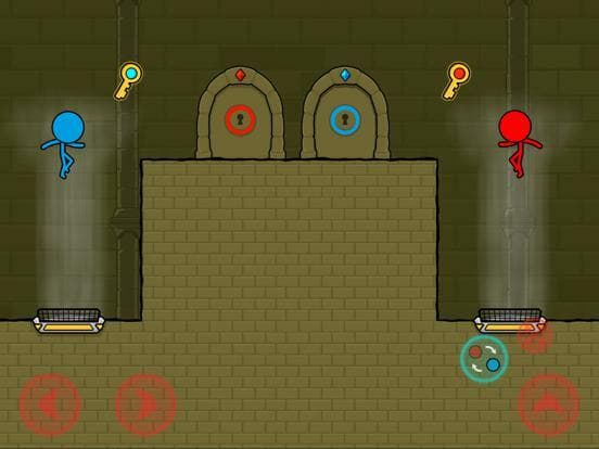 Red & Blue Stickman