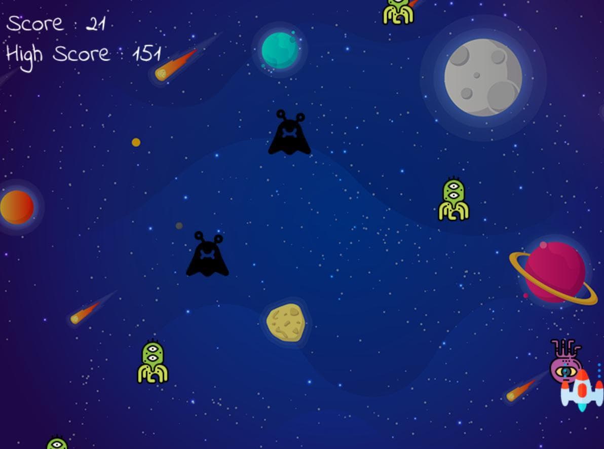 Space Invaders (itch) (deep_singh) screenshot 2