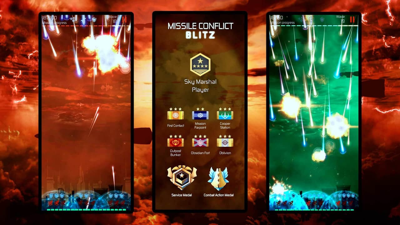Missile Conflict BLITZ screenshot 2