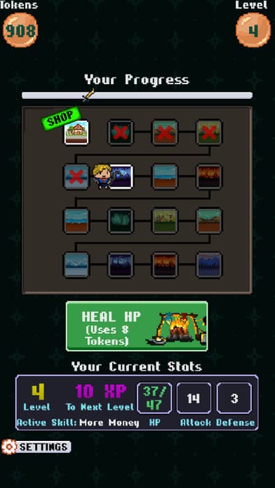 Pixel Poker Battle screenshot 2