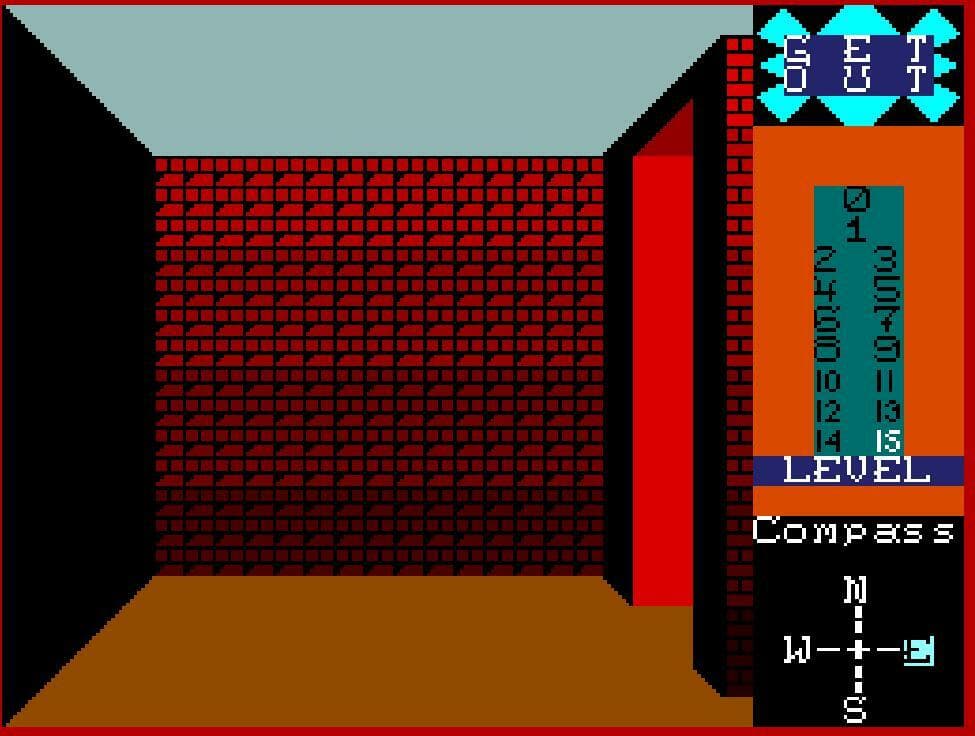 GET OUT - A ZX Spectrum Next Game screenshot 2