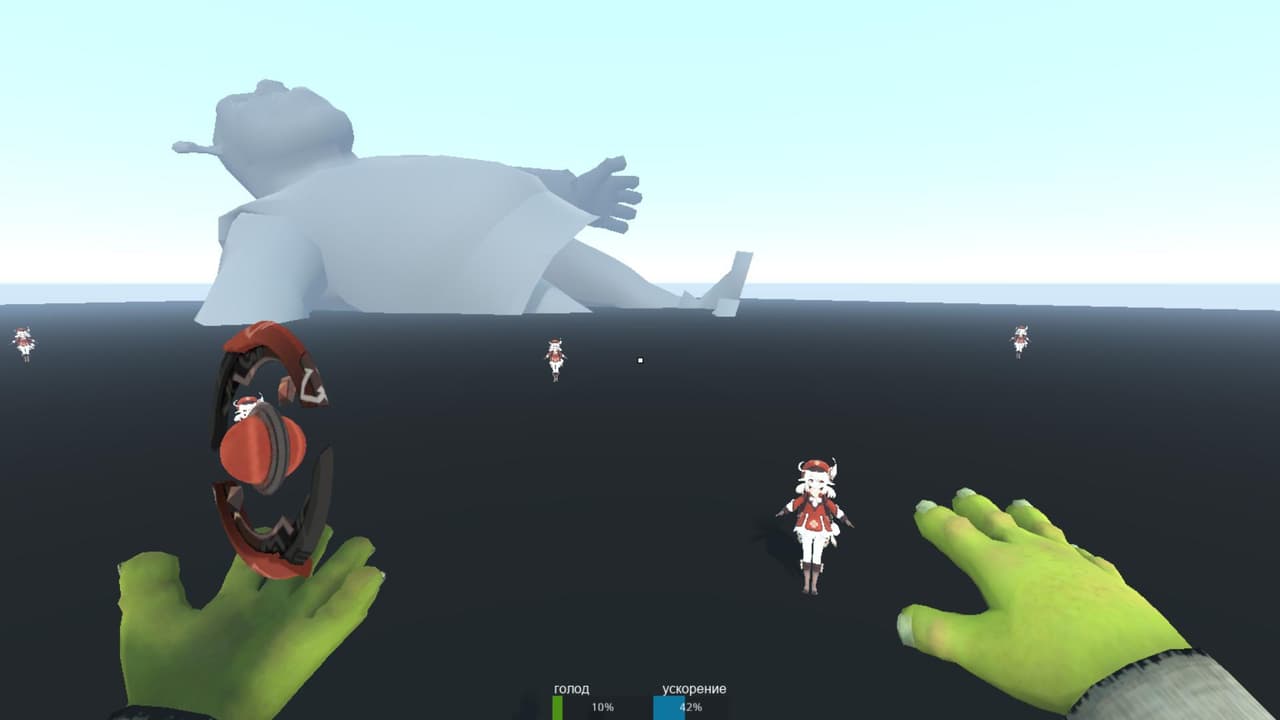 Шрек в закулисee геншин импакт screenshot 6