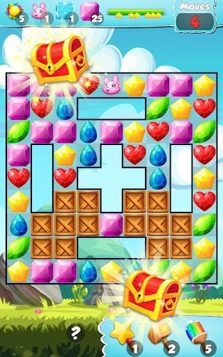 Jewels Gems Quest - Match 3 Game screenshot 4