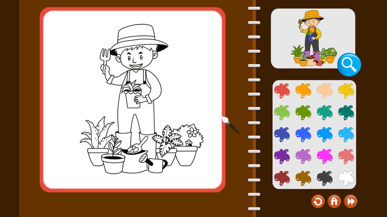 My Coloring Book: Professions screenshot 3