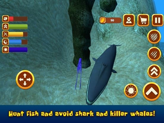 Squid Survival Simulator: Sea Animal Life 3D screenshot 3
