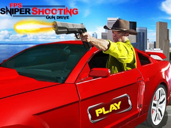 FPS Sniper Shooting Drive screenshot 2