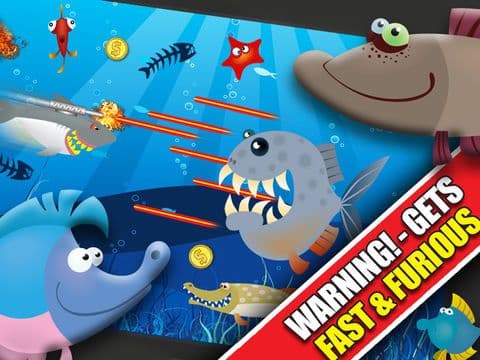 Shark Attacks! FREE: Hungry Fish Revenge Laser Shooting Racing Game - By Dead Cool Apps screenshot 5
