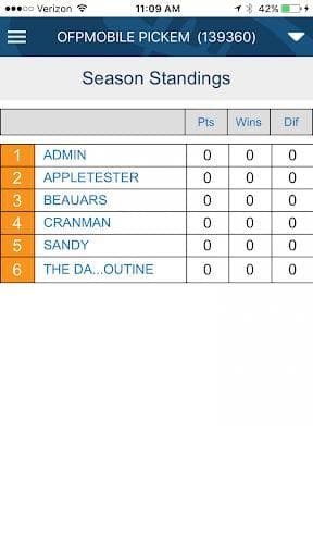 OFP Mobile screenshot 4