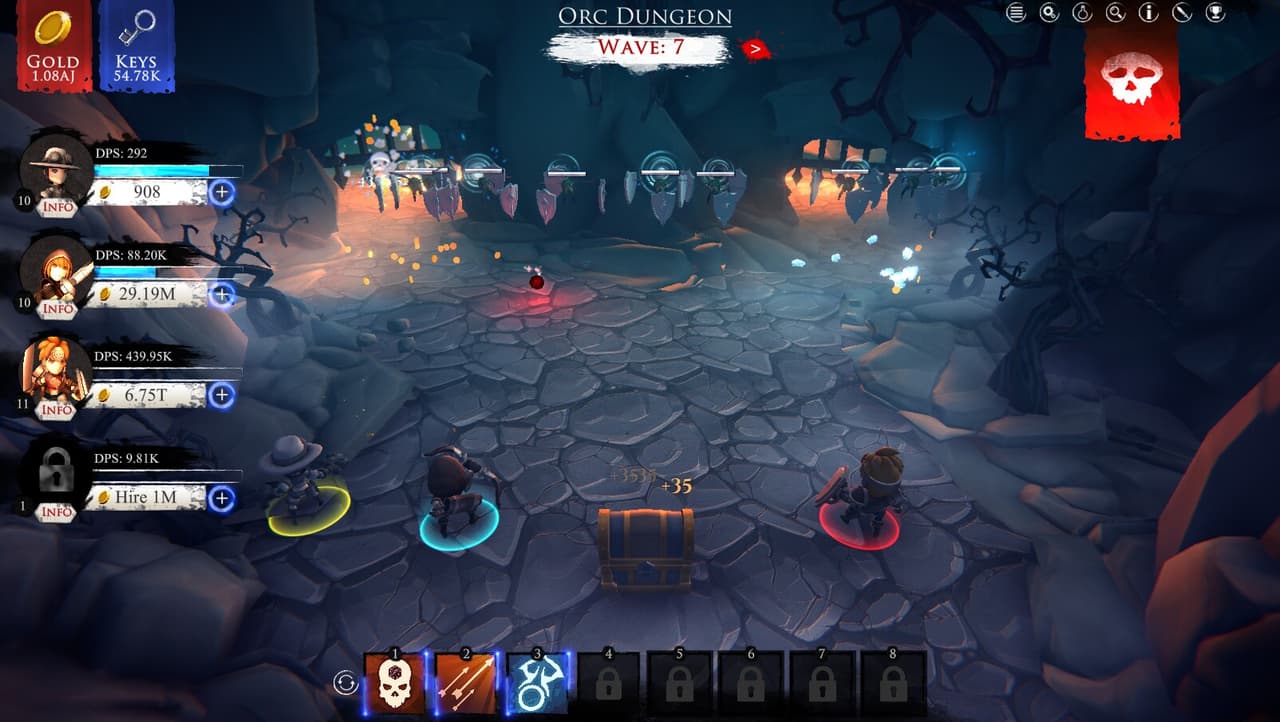 Dungeon Clicker screenshot 3