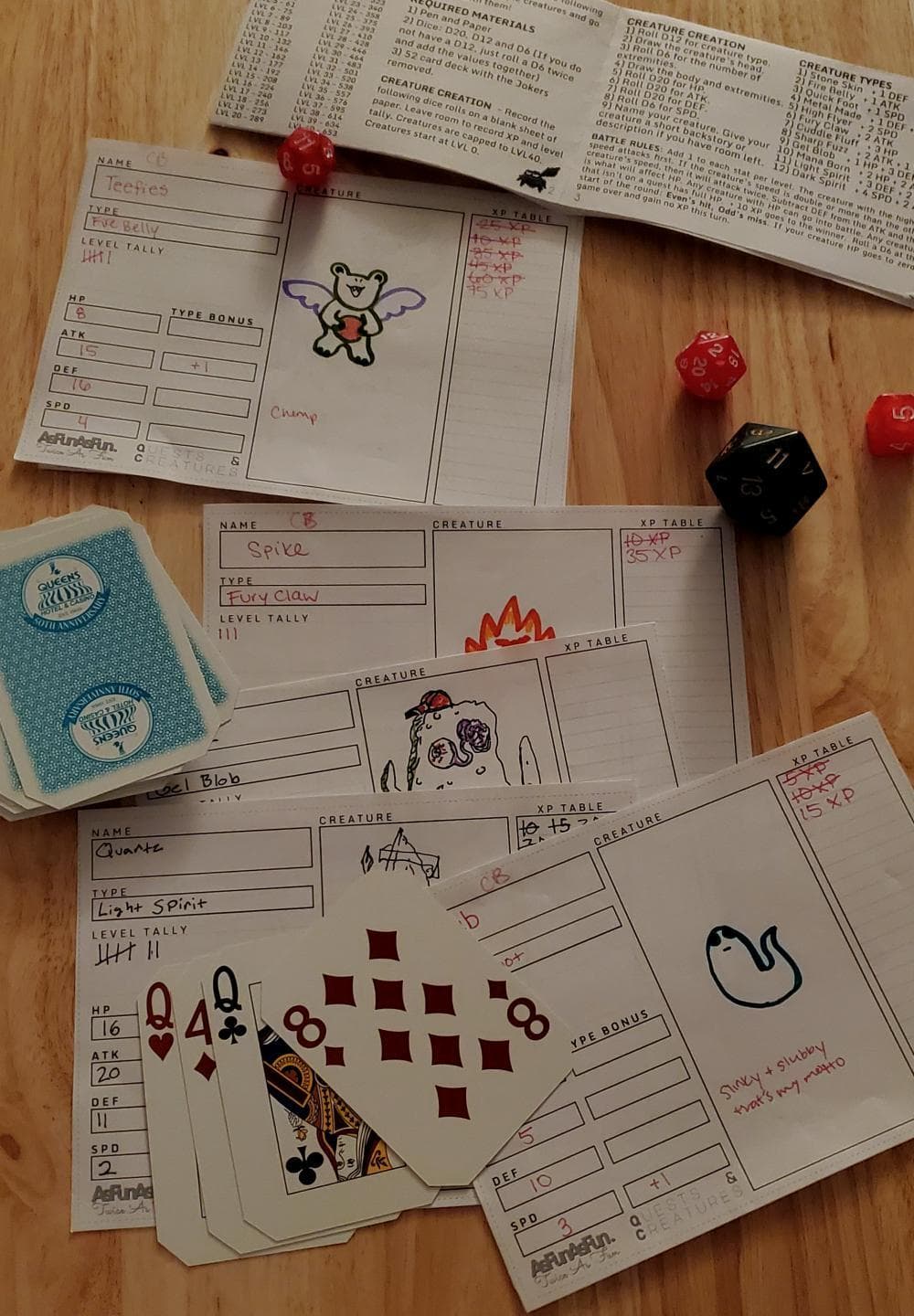 Quests & Creatures Zine screenshot 2