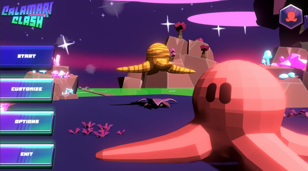 Calamari Clash screenshot 2