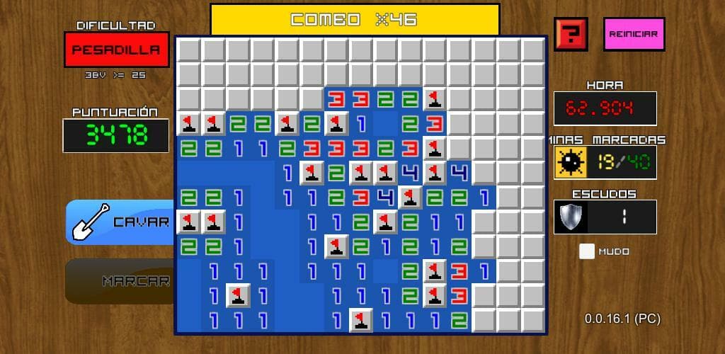 Minesweeper 99 (itch) screenshot 4