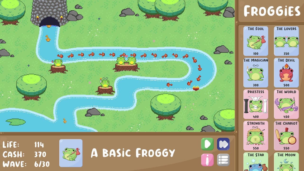Ninja Froggies screenshot 3