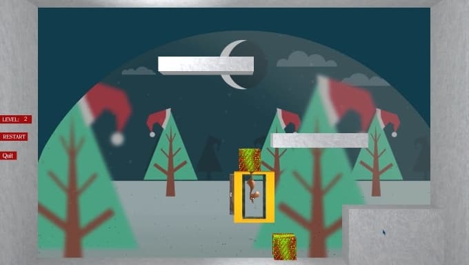 Rudolfs Dream Mini Christmas Videogame screenshot 3