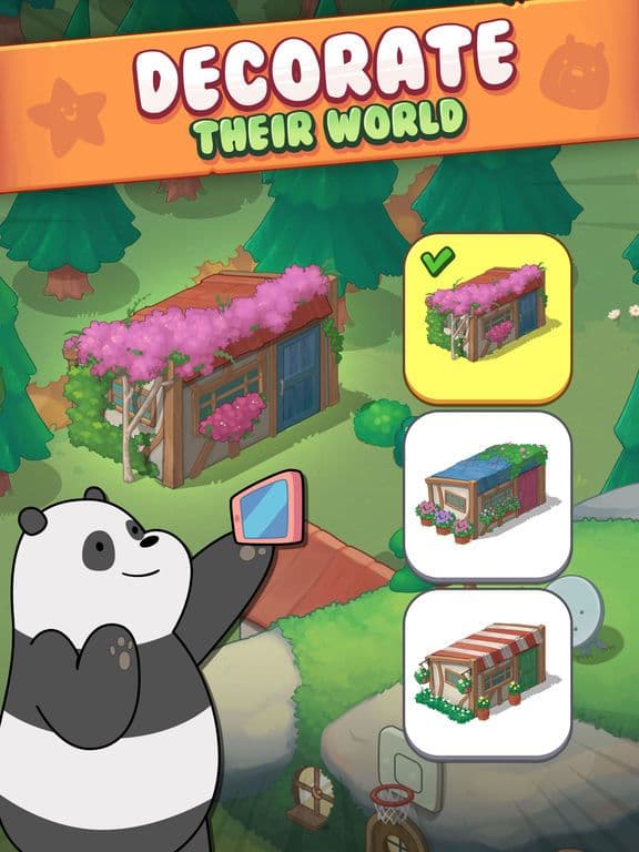 We Bare Bears Match3 Repairs screenshot 3