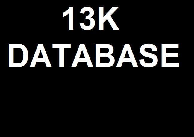 DataBase - 13K