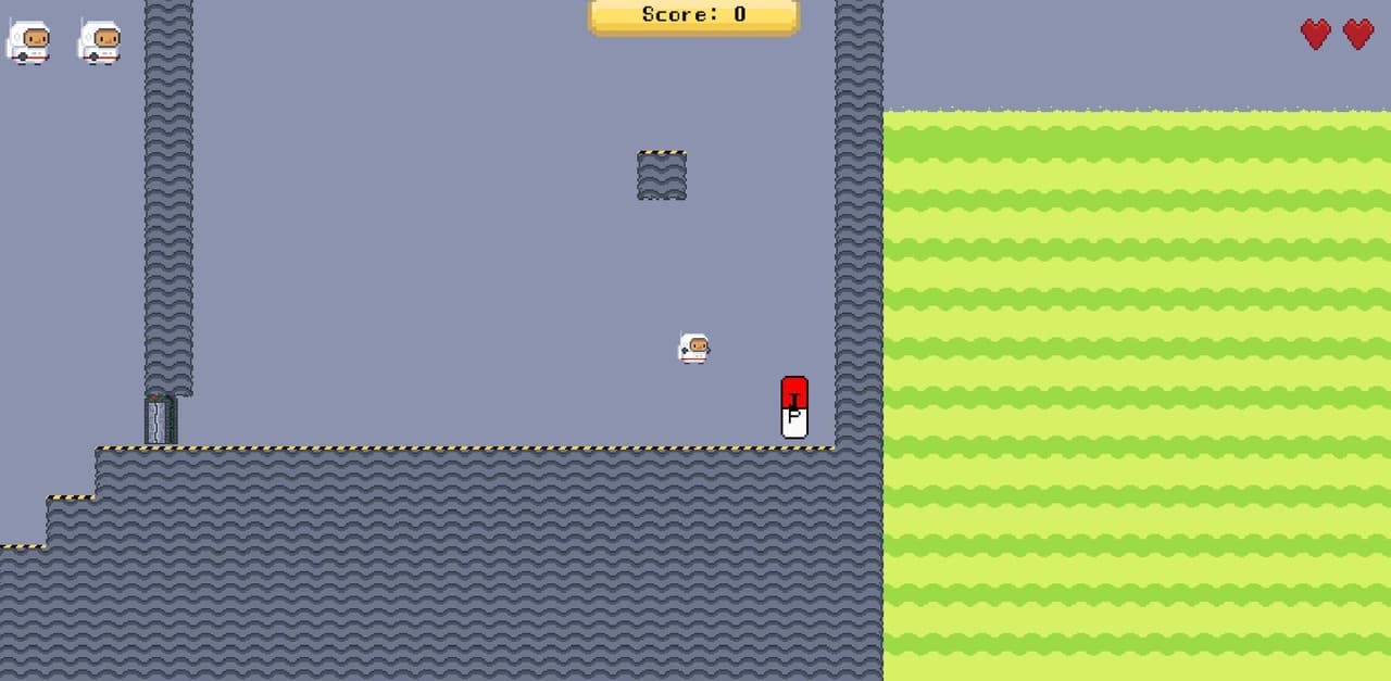 Doping In Space (2D Platformer) screenshot 2