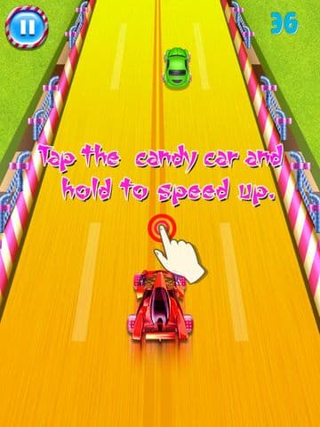 Candy Car Race - Drive or Get Crush Racing
