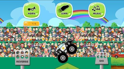 Monster Truck Game for Kids screenshot 3